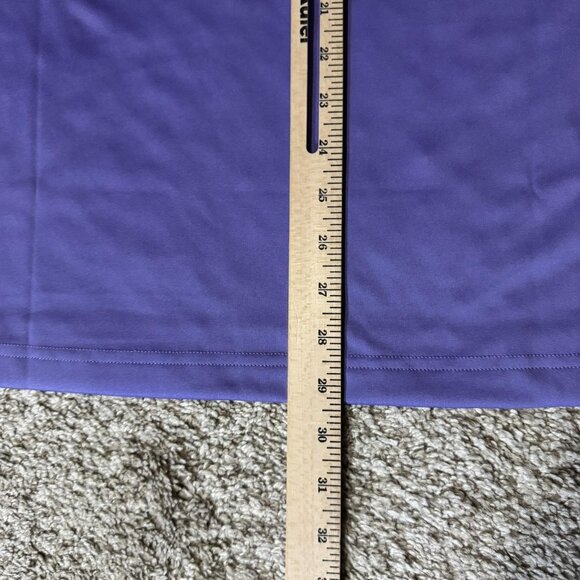 Ashworth Polo Shirt Mens Small Purple EZ-TEC2 Golf Performance Moisture Wicking - Picture 8 of 8